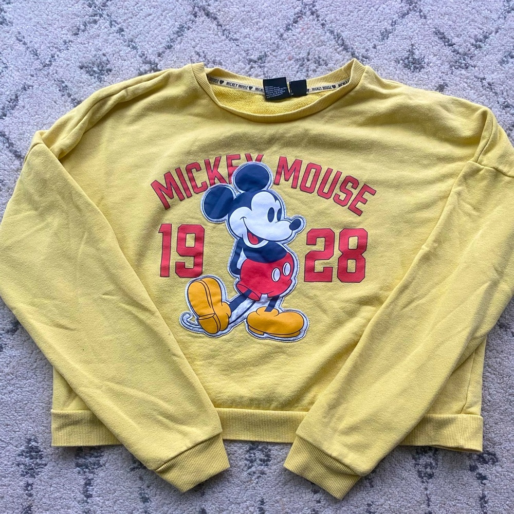 Mickey Mouse cropped crew